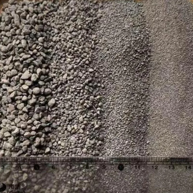 Bridge Counterweight Sand - bulk material view